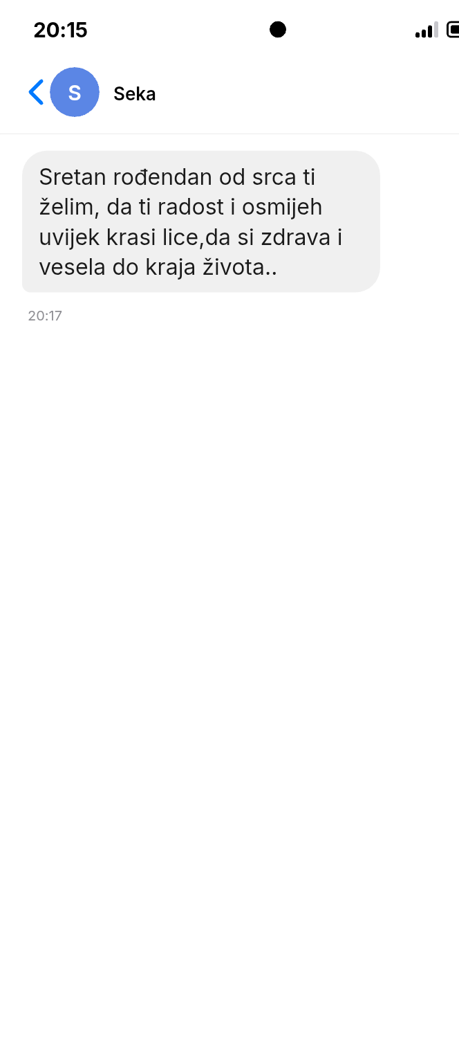SMS razgovor - Seka